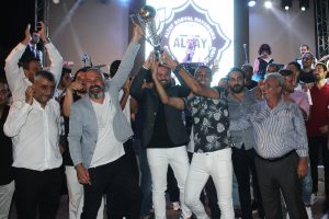 Altay, şampiyonluğu coşkuyla kutladı