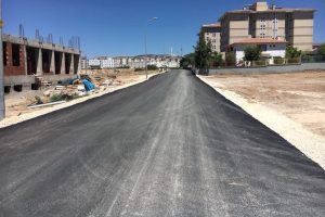 Yeni Sanayi Mahallesinde asfalt çalışması yapıldı