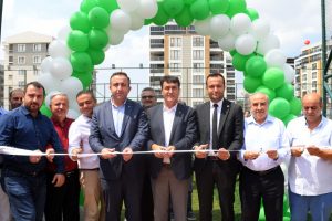 Bursa Güneştepe spor tesisi ve oyun parkı açıldı