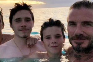 Beckham'lar Bali'de tatildeymiş