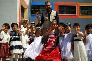 Suriyeli yetimlerden Arakan'a yardım