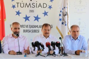 Ak Parti'den TÜMSİAD Bursa'ya teşekkür ziyareti