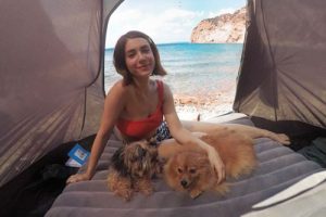 Fulya Zenginer'den mütevazı tatil