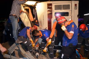Bursa'daki kazada şoförün otobüsü frenleri şiştiği için bilerek devirdiği iddia edildi