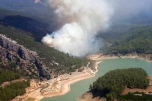 Antalya Kumluca'da orman yangını