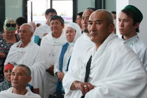 Kazakistan'da Müslümanlar Kabe'ye uğurlandı&nbsp;
