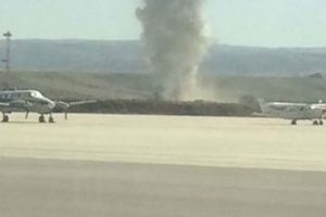 Esenboğa Havalimanı'nda korkutan yangın