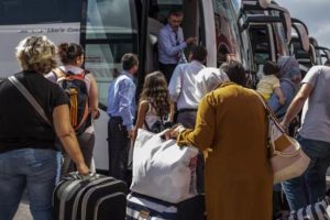 "46 yolcum var, bunun 32'si Suriyeli"