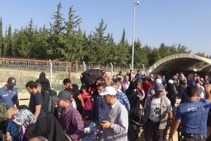 Suriyelilerin son gün yoğunluğu