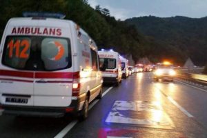 Bozüyük-Bursa kara yolundaki kazazedelere belediyeden yardım
