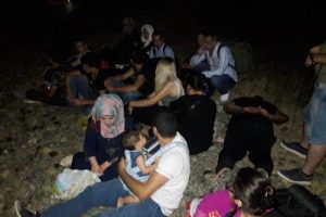 15 kaçak göçmen yakalandı