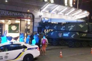Kiev'de büyük panik