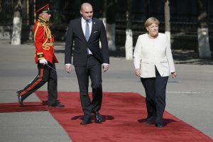 Almanya Başbakanı Merkel Gürcistan'da