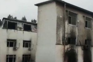 Çin'de otel yangını: 18 ölü