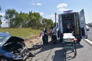 Bayram dönüşü kaza: 2 ölü, 5 yaralı