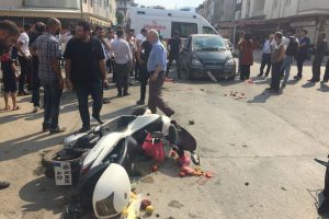 Bursa'da pazardan gelen muhtar ölümden döndü