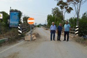 Bursa Yenişehir'deki köprü tehlike saçıyor
