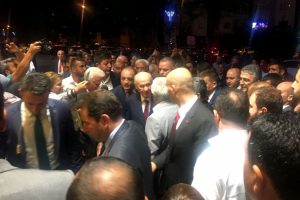 MHP Lideri Bahçeli'ye Erzurum'da yoğun ilgi