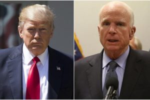 ABD Başkanı Trump, Beyaz Saray'ın McCain açıklamasını engellemiş