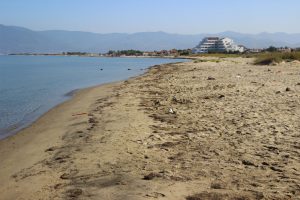 Kuzey Ege'de sahiller boşaldı