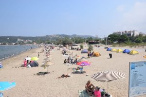 Bursa'da yenilenen sahillere yoğun ilgi