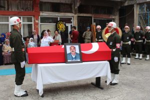Kıbrıs Gazisi, törenle toprağa verildi