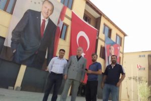 Hakkari Türk bayrakları ile süslendi
