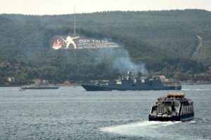 Rus donanması Akdeniz'e filo indirdi