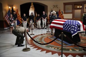 ABD'li Senatör McCain için cenaze töreni