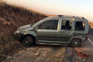 Mardin'de feci kaza: 1 ölü, 4 yaralı