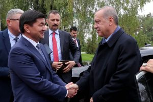 Erdoğan Kırgız Başbakan Abılgaziyev'le görüştü