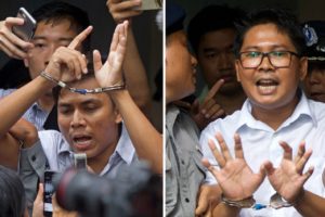 Myanmar'daki Reuters muhabirlerine hapis cezası