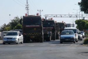 Suriye'ye zırhlı araç ve personel sevkiyatı