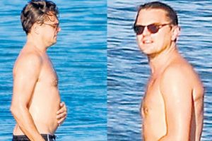 Leonardo DiCaprio göbek yaptı