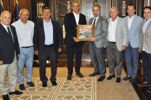 Bursa GTSO yönetiminden Alinur Aktaş'a ziyaret