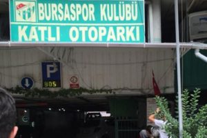 Alinur Aktaş'tan Bursaspor Otoparkı açıklaması
