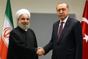 Erdoğan ve Ruhani görüşmesi başladı