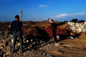 Çanakkale'de patlamamış 'top mermisi' bulundu