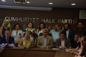 CHP Bursa İl Kadın Kolları'ndan yeni üye katılım töreni