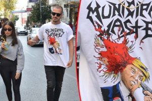 Orhan Gencebay'ın oğlundan Trump'a tişörtlü tepki