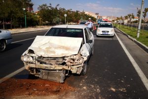 Aksaray'da trafik kazası: 1 yaralı
