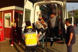 Bursa'da iş kazası: Bacağını makineye sıkıştırdı