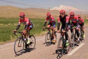 Kapadokya'da bisiklet heyecanı