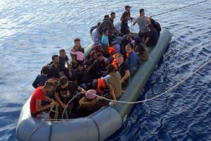 Bodrum'da 56 kaçak göçmen yakalandı