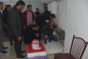 Peteği kaldıran polisler g&ouml;r&uuml;nce şoke oldu