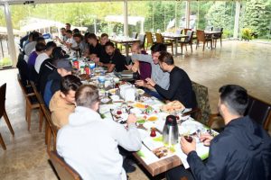 Bursaspor'da kahvaltılar Vertini'den