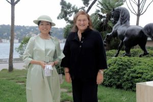 Japonya Prensesi T&uuml;rk iş d&uuml;nyasıyla bir araya geldi