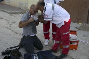 İsrail g&uuml;&ccedil;lerinin Batı Şeria'daki g&ouml;sterilere m&uuml;dahalesinde 3 kişi yaralandı