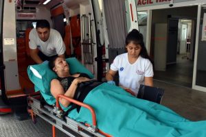 Marmaris'te d&ouml;v&uuml;len İngiliz kadın konuştu