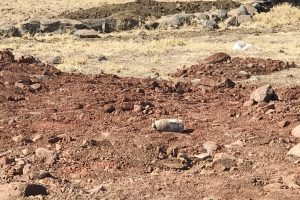 Temel kazısında patlamamış ob&uuml;s m&uuml;himmatı bulundu